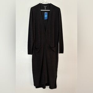 NWT AnyBody Eco Conscious Seawool Duster Cardigan Size M